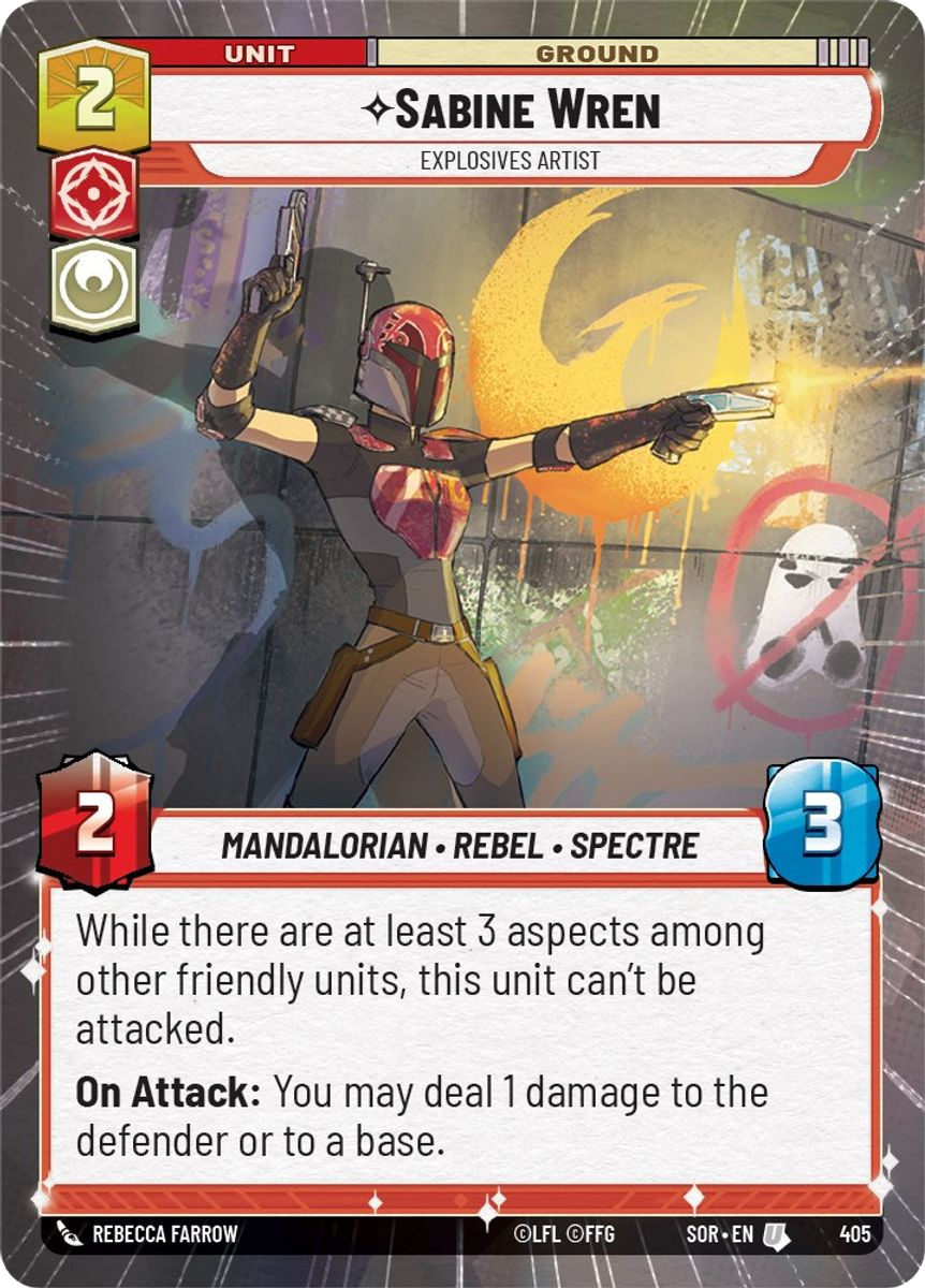 Sabine Wren, Explosives Artist (Hyperspace) · Spark of Rebellion (SOR ...